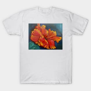 Red Hibiscus T-Shirt